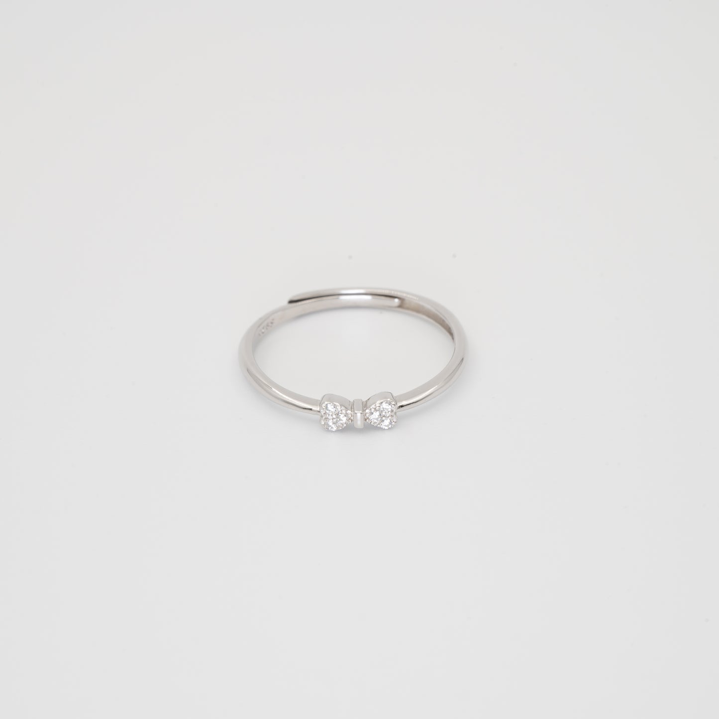 Sterling Silver Bow Ring