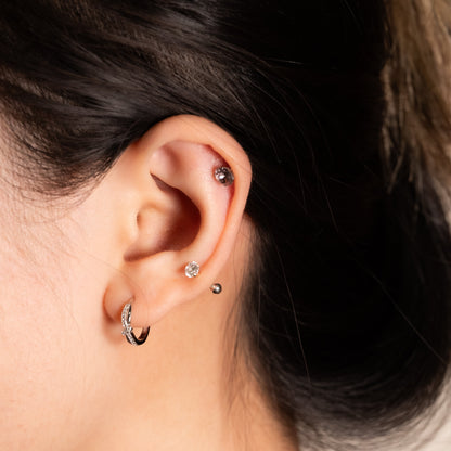 Lumière Sterling Silver Studs