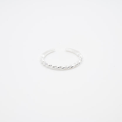 Twisted Open Ring