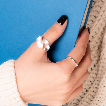 Adjustable Wave Ring