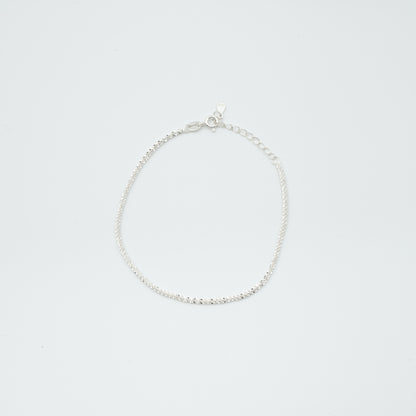 Minimalist Sterling Silver Tennis Bracelet