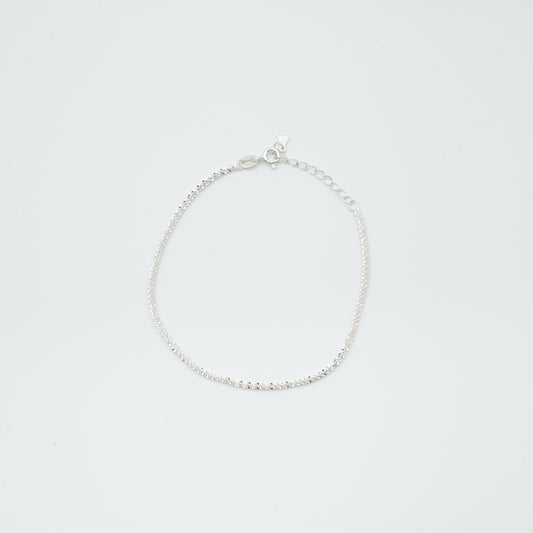 Minimalist Sterling Silver Tennis Bracelet